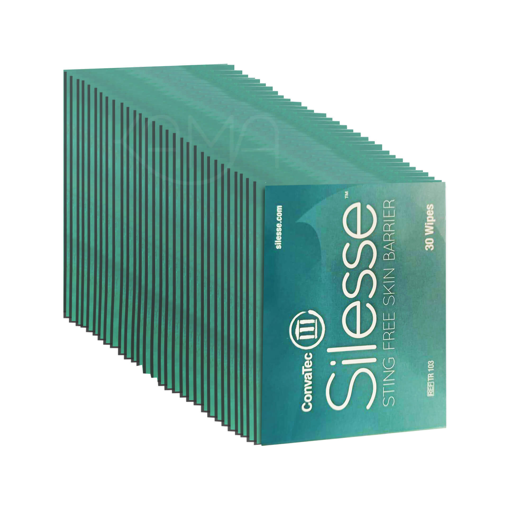 Салфетка Силессе с силиконом для защиты кожи 12х16 см, 30шт