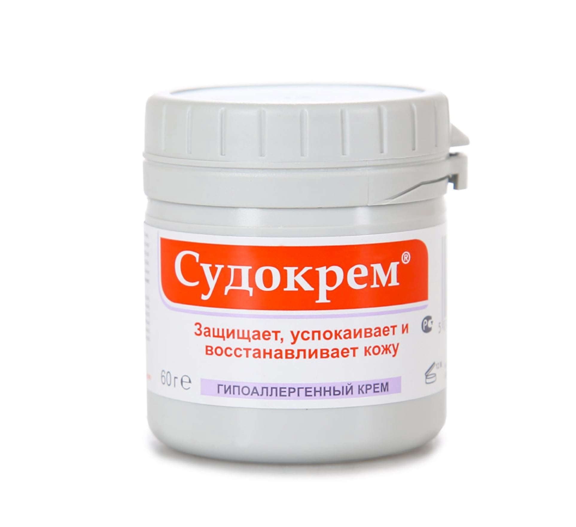 Крем Судокрем с оксидом цинка  60 г (60г / Крем заживляющий)