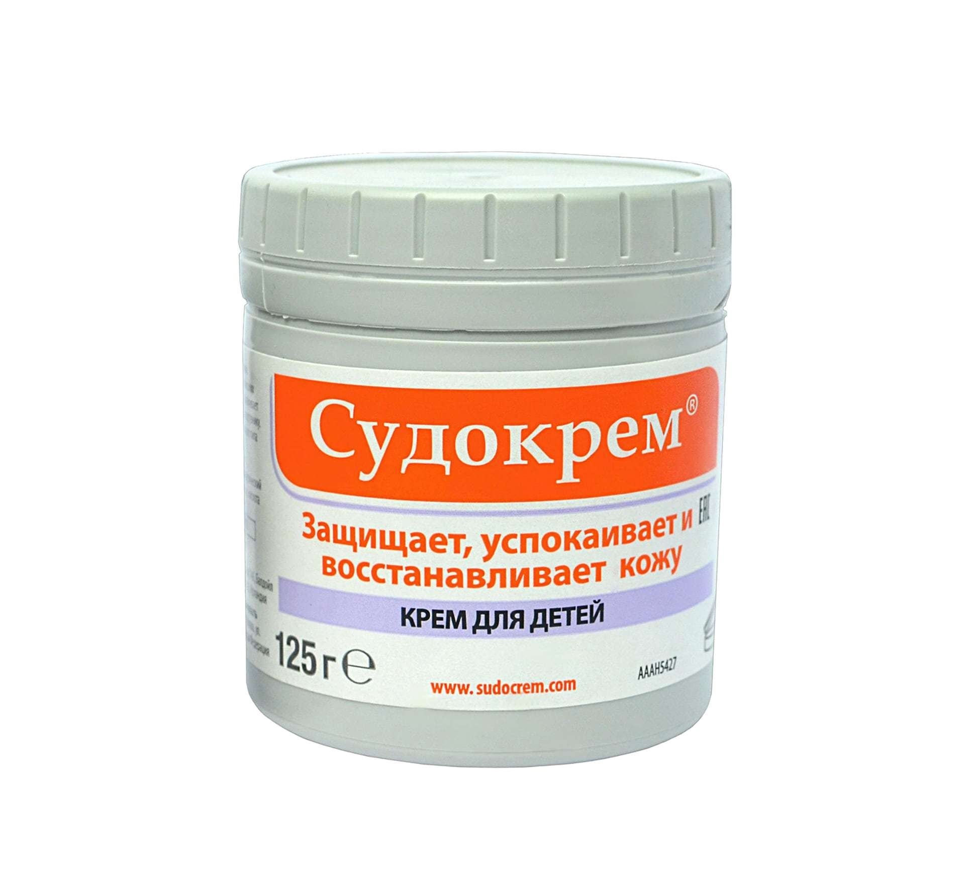 Крем Судокрем с оксидом цинка 125 г (125г / Крем заживляющий)