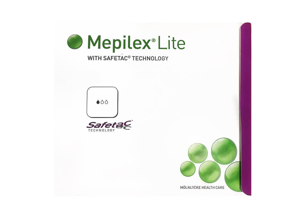 Повязка Мепилекс Лайт с силиконом 6х8,5 см