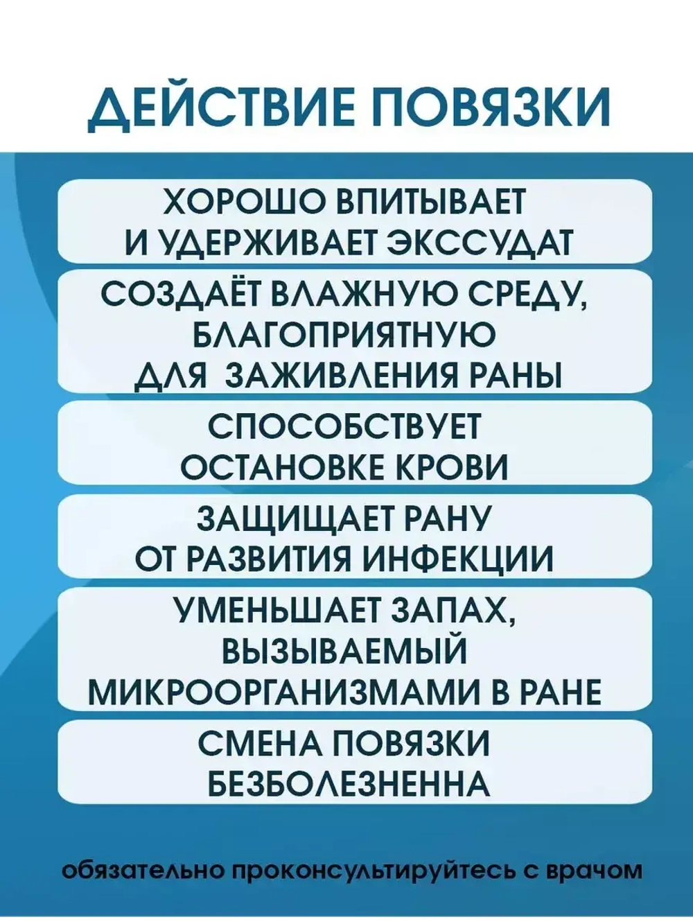 Повязка с серебром гидрогелевая альгинатная АльгоДжелль Аг+ 5х5 см. Набор из 2 штук