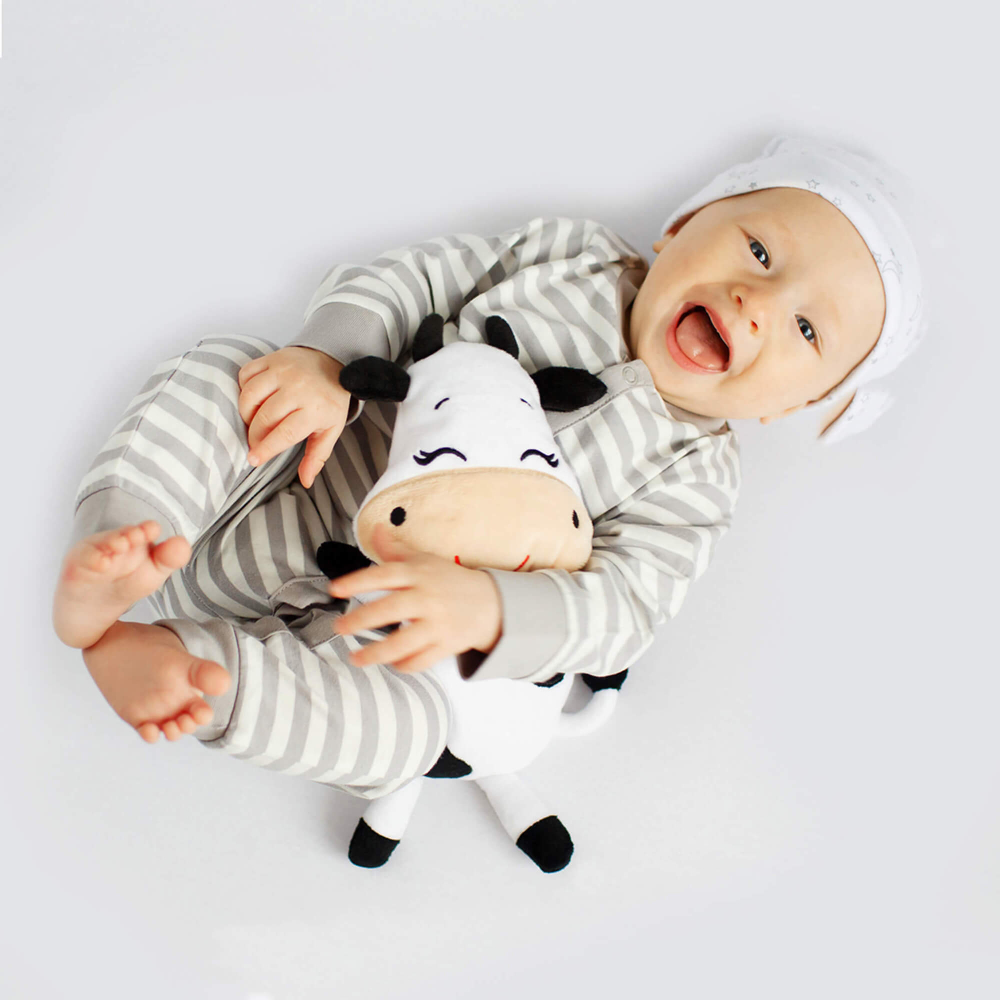 Игрушка-грелка с вишневыми косточками Корова Ася