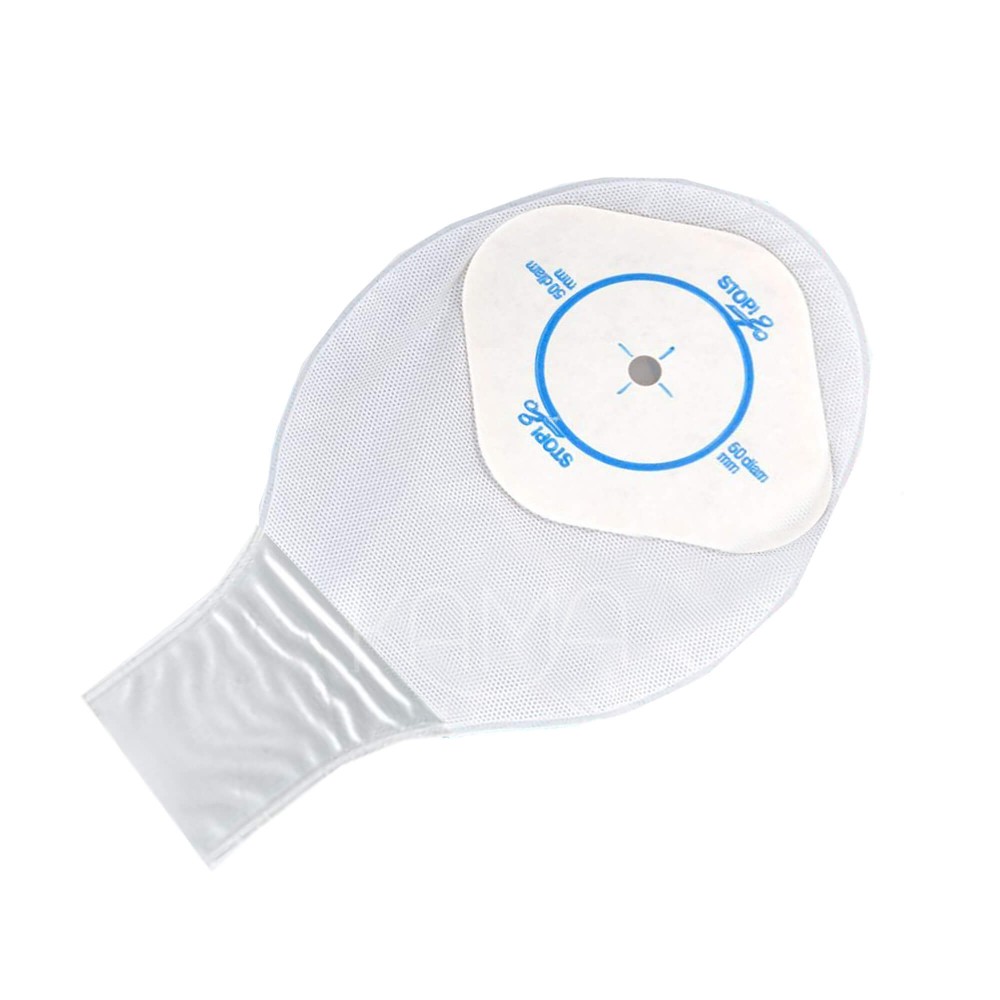 Калоприемник детский однокомпонентный дренируемый Стомадресс прозрачный 8-50мм N15