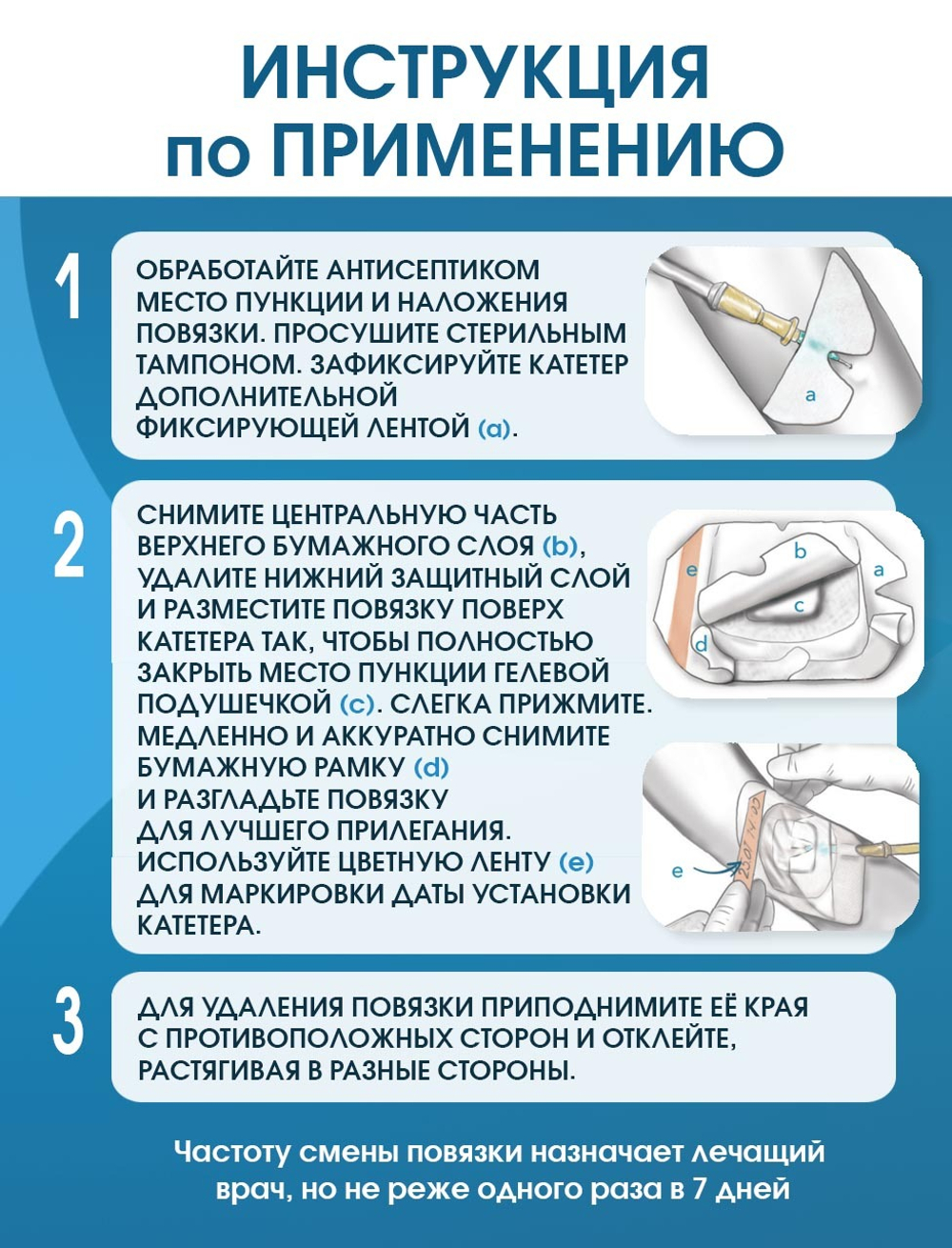 Повязка с хлогексидином для фиксации катетеров АйВи-ГексоФилм 7х8,5 см. Набор из 2 штук