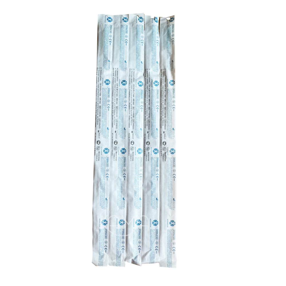 Катетер Нелатона урологический мужской одноразовый СН14, длина 40см