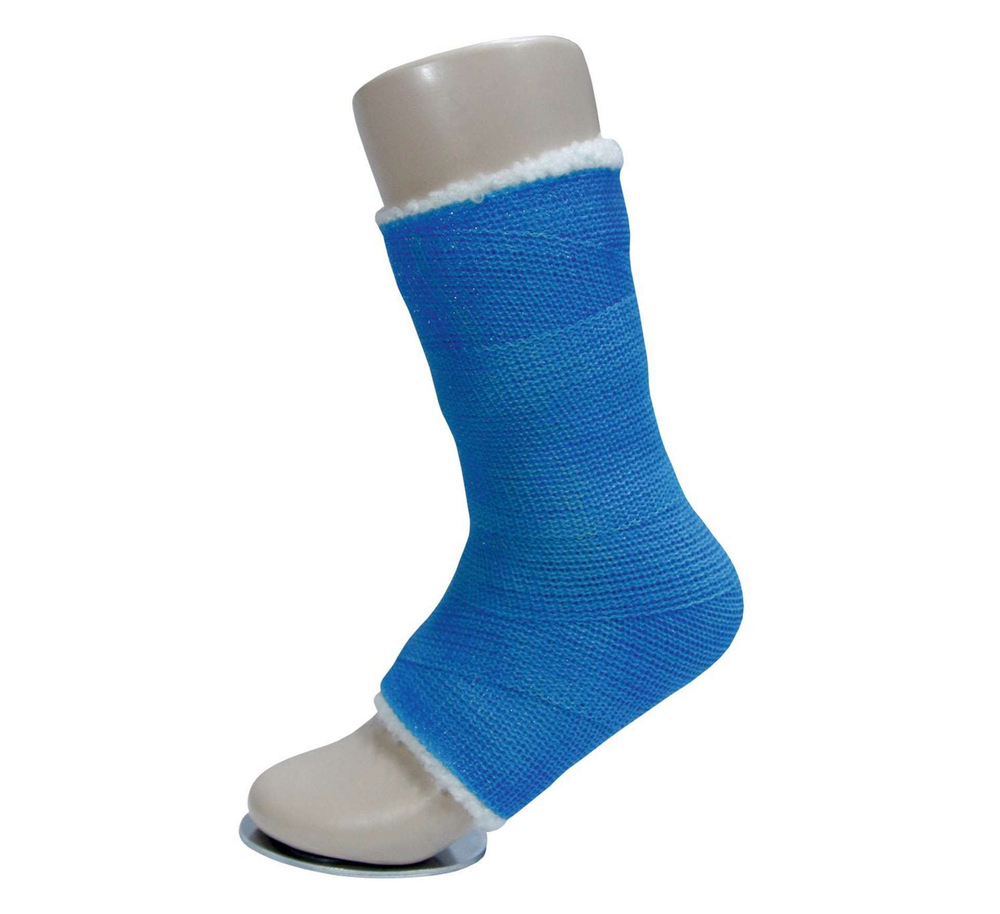 Бинт полимерный Интрарич Каст жесткой фиксации 10см x 3,6м (голубой)