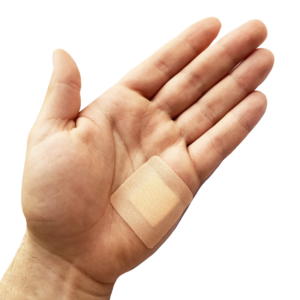 Пластыри бактерицидные тканевые телесные Мультиплекс Эластик 3 размера №15