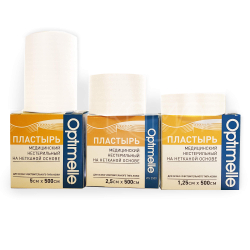 Пластырь на бумажной нетканой основе белый 2,5см х 5м