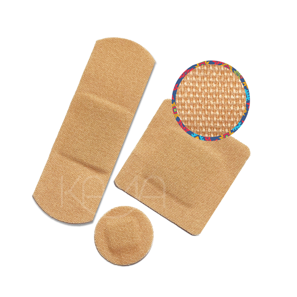 Пластыри бактерицидные тканевые телесные Мультиплекс Эластик 3 размера №15