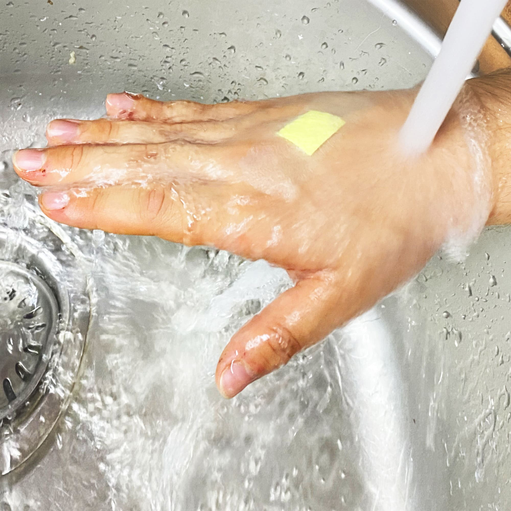 Пластырь водостойкий бактерицидный прозрачный Стандарт Ватерпруф 38х38 мм №50