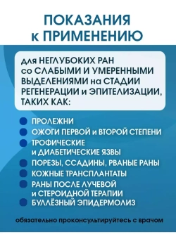 Повязка с серебром сетчатая ПолиТюль Аг+ 7,5х7,5 см. Набор из 5 штук