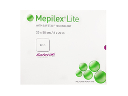 Повязка Мепилекс Лайт с силиконом 20х50 см