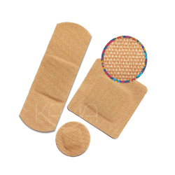 Пластыри бактерицидные тканевые телесные Мультиплекс Эластик 3 размера №15