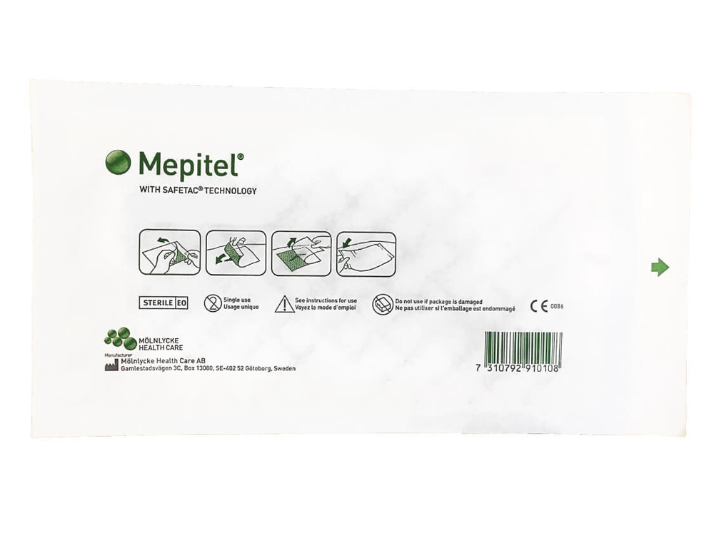 Повязка Мепитель с силиконом 10х18 см