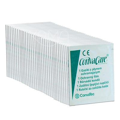 Салфетка КонваКеа для защиты кожи вокруг стомы 3х6 см №100