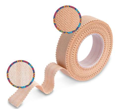 Пластырь на тканевой основе телесный 1,25см х 5м