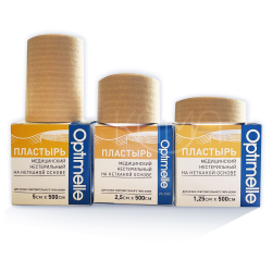 Пластырь на бумажной нетканой основе телесный 1,25см х 5м