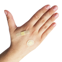 Пластыри бактерицидные нетканые телесные Мультиплекс Деликат 3 размера №15