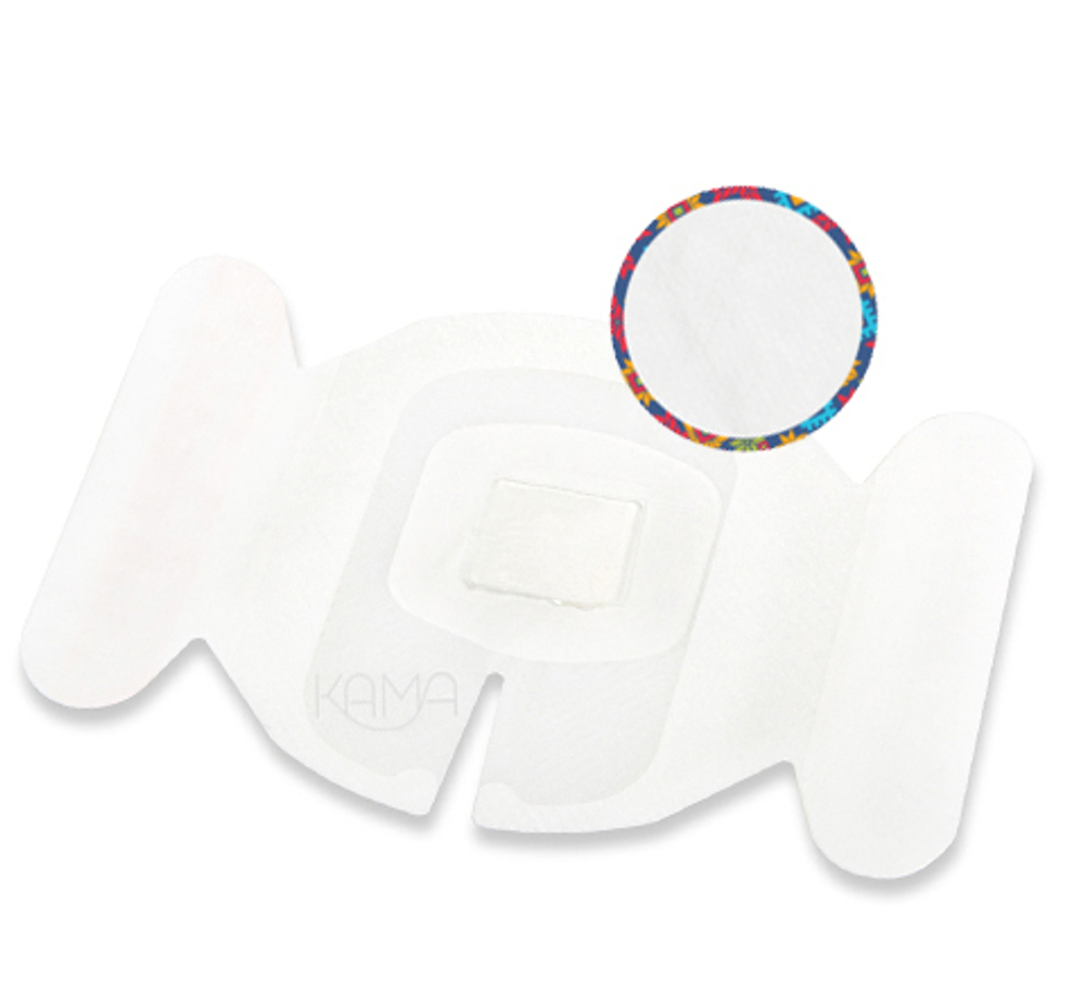 Повязка с хлогексидином для фиксации катетеров АйВи-ГексоФилм 7x8,5 см