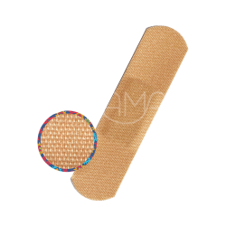 Пластырь бактерицидный тканевой Стандарт Эластик телесный 19х72 мм №100