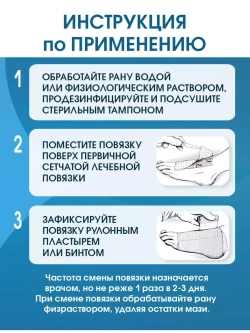 Повязка нетканая абсорбирующая ТайдиКлин 10х10 см №2. Набор из 20 упаковок