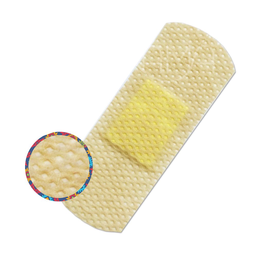 Пластыри бактерицидные нетканые телесные Мультиплекс Деликат 3 размера №15