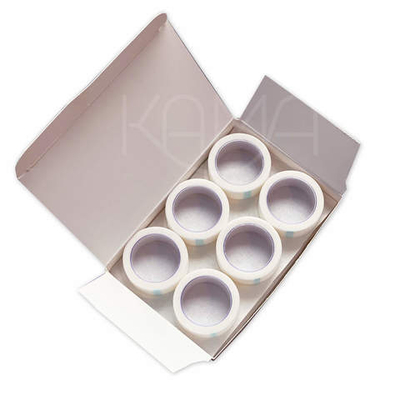 Пластырь на бумажной нетканой основе белый 1,25х500 см,  №24